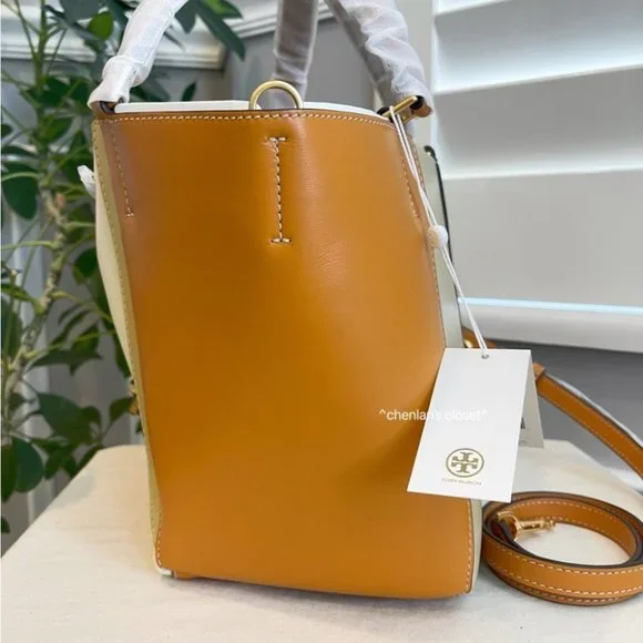 🔥NeW! $598 Tory Burch Color Block Satchel - Picture 11 of 15
